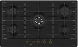 Газовая варочная панель Кертинг HG 945 CTRN фото в Новосибирске Газовая варочная панель Korting HG 945 CTRN фото в Новосибирске