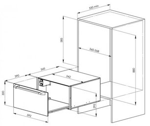 Подогреватель De Dietrich DWD 929 B фото 2 в Новосибирске
