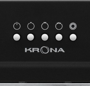 Встраиваемая вытяжка Krona LUISA 600 BLACK PB фото 4 в Новосибирске Встраиваемая вытяжка Krona LUISA 600 BLACK PB фото 4 в Новосибирске