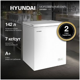 Морозильный ларь Hyundai CH15031 фото 3 в Новосибирске