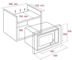 Встраиваемая микроволновая печь Тека ML 820 BI BLACK-SS фото 3 в Новосибирске Встраиваемая микроволновая печь Teka ML 820 BI BLACK-SS фото 3 в Новосибирске