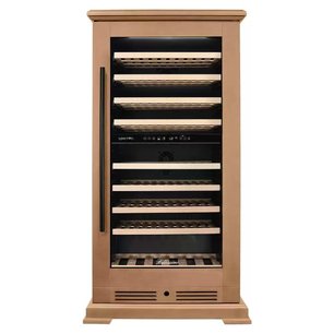 Винный шкаф Meyvel MV99PRO-KBT2 (Натуральный бук) фото 4 в Новосибирске