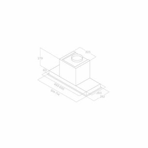 Встраиваемая вытяжка Элика HIDDEN ADVANCE BL MAT/A/72 фото 4 в Новосибирске Встраиваемая вытяжка Elica HIDDEN ADVANCE BL MAT/A/72 фото 4 в Новосибирске