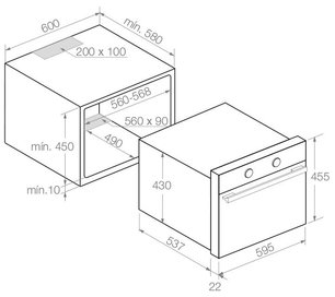 Духовой шкаф с микроволнами Pando PHC-943 фото 4 в Новосибирске
