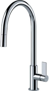 Смеситель Franke Ambient Evo с выдвижным шлангом хром