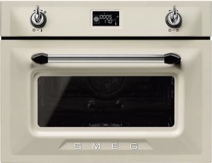 Компактный духовой шкаф с пароваркой Smeg SF4920VCP1 фото в Новосибирске