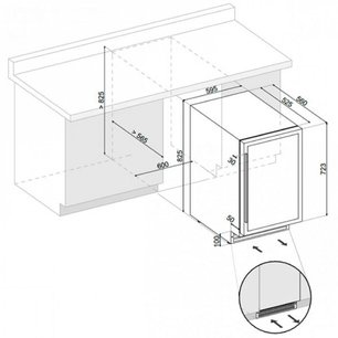 Винный шкаф Dunavox DAU-52.146W фото 4 в Новосибирске