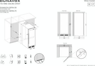 Винный шкаф Dunavox DX-70.258C фото 4 в Новосибирске