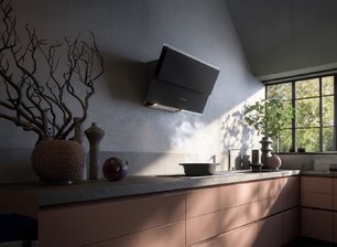 Наклонная вытяжка Falmec VERSO 55 GRAY фото 4 в Новосибирске