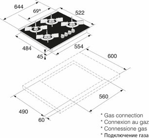 Варочная панель Аско HG1615AB фото 4 в Новосибирске Варочная панель Asko HG1615AB фото 4 в Новосибирске