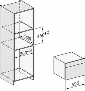 Встраиваемая пароварка Miele DG7440 EDST/CLST с витрины, новая (без коробки) фото 4 в Новосибирске