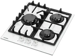 Газовая варочная панель Hyundai HHG 4333 WG фото 2 в Новосибирске