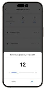 Встраиваемый винный шкаф Dunavox DVP-70.185DB фото 2 в Новосибирске