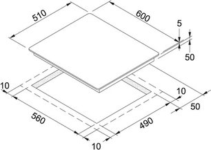 Независимая варочная панель Франке FHFB 6421 I фото 3 в Новосибирске Независимая варочная панель Franke FHFB 6421 I фото 3 в Новосибирске