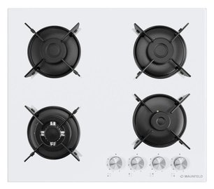 Газовая варочная панель MAUNFELD EGHG.64.13STS-EW фото 2 в Новосибирске Газовая варочная панель MAUNFELD EGHG.64.13STS-EW фото 2 в Новосибирске