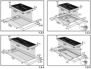 Варочная панель Де Дитрих DPI7684XS фото 3 в Новосибирске Варочная панель De Dietrich DPI7684XS фото 3 в Новосибирске