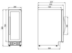 Винный шкаф Dometic E16FG Elegance фото 3 в Новосибирске