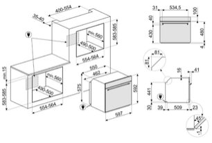 Духовой шкаф Smeg SF6381X фото 4 в Новосибирске
