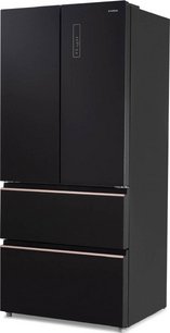 Холодильник Hyundai CM55043F черное стекло фото 3 в Новосибирске