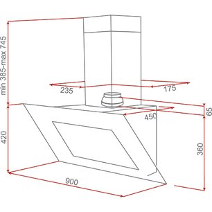 Вытяжка Teka DVL 90 фото 2 в Новосибирске