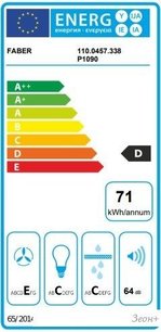 Вытяжка Faber STRIP SMART PB X A90 фото 4 в Новосибирске
