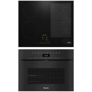 Miele (варочная панель KM 7464 FL + духовой шкаф H 7440 BPX OBSW) фото в Новосибирске