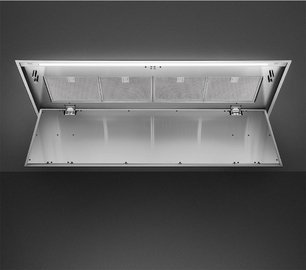 Встраиваемая вытяжка Smeg KLT120LXS фото 2 в Новосибирске