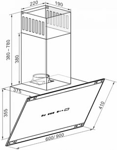 Вытяжка Kaiser AT 6445 ELFAD ECO фото 3 в Новосибирске