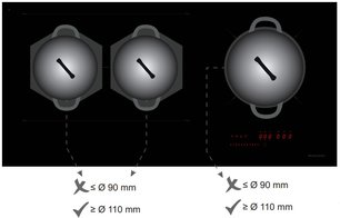 Индукционная варочная панель Баразза 1PIDC90N фото 3 в Новосибирске Индукционная варочная панель Barazza 1PIDC90N фото 3 в Новосибирске