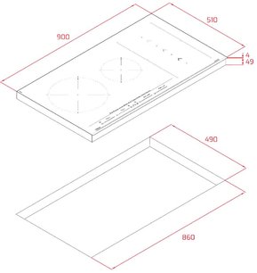 Индукционная варочная панель Тека IZS 96700 MST BLACK фото 2 в Новосибирске Индукционная варочная панель Teka IZS 96700 MST BLACK фото 2 в Новосибирске