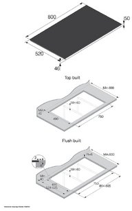 Варочная панель Аско HI5842FBG1 фото 4 в Новосибирске Варочная панель Asko HI5842FBG1 фото 4 в Новосибирске