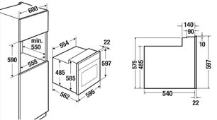 Духовой шкаф Kuppersbusch B 6120.0 S фото 4 в Новосибирске