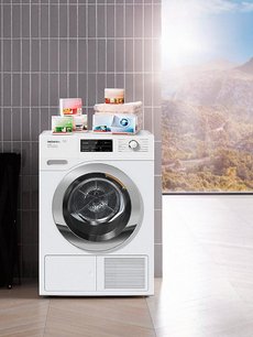 Сушильная машина Миле TCJ 690 WP Chrome Edition фото 3 в Новосибирске Сушильная машина Miele TCJ 690 WP Chrome Edition фото 3 в Новосибирске