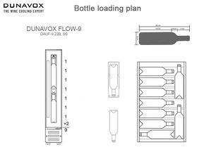 Встраиваемый винный шкаф Dunavox DAUF-9.22C фото в Новосибирске