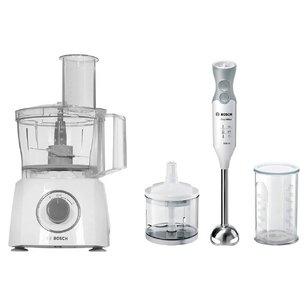 Bosch (кухонный комбайн MCM3200W + блендер MSM 66120) фото в Новосибирске