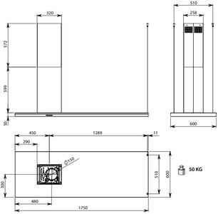 Вытяжка FALMEC DESIGN LUMEN ISOLA STEEL 175 DX фото 4 в Новосибирске Вытяжка FALMEC DESIGN LUMEN ISOLA STEEL 175 DX фото 4 в Новосибирске