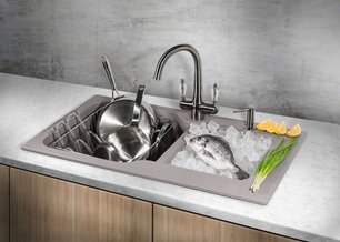 Мойка Omoikiri MARU 86-2 BE фото 3