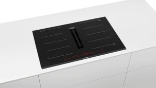 Индукционная варочная панель с вытяжкой Бош PXX875D57E фото 4 в Новосибирске Индукционная варочная панель с вытяжкой Bosch PXX875D57E фото 4 в Новосибирске