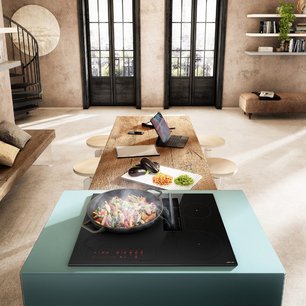 Варочная панель с вытяжкой Элика NIKOLATESLA FIT 3Z BL/A/60 фото 4 в Новосибирске Варочная панель с вытяжкой Elica NIKOLATESLA FIT 3Z BL/A/60 фото 4 в Новосибирске