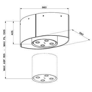 Вытяжка Фабер Nest (Set) фото 4 в Новосибирске Вытяжка Faber Nest (Set) фото 4 в Новосибирске