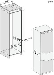 Встраиваемый морозильник Миле FNS 7740 D фото 4 в Новосибирске Встраиваемый морозильник Miele FNS 7740 D фото 4 в Новосибирске