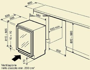 Винный шкаф IP CI 141 CF фото 2 в Новосибирске