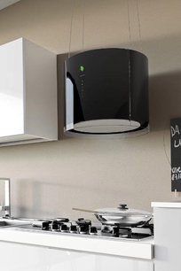 Вытяжка Falmec Eolo isola 45 (450) (с системой E.ion) ECP black фото 2 в Новосибирске