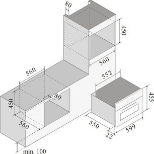 Духовой шкаф Ilve 645GTZ41/BK фото 2 в Новосибирске