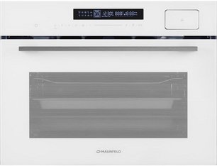 Компактный духовой шкаф с паром Maunfeld MCMO5016STGW фото в Новосибирске