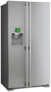 Холодильник Смег SS55PTE3 фото в Новосибирске Холодильник Smeg SS55PTE3 фото в Новосибирске