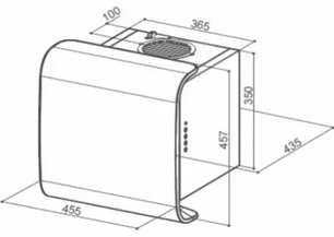 Вытяжка Faber CARRE' BLUE F42 фото 3 в Новосибирске