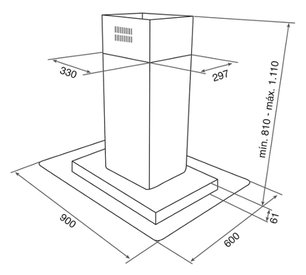 Вытяжка Teka DG3 ISLAND фото 2 в Новосибирске