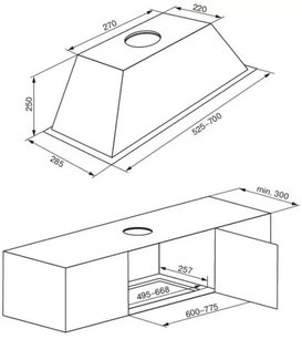 Вытяжка Kuppersberg Inlinea 70 X HPB фото 2 в Новосибирске