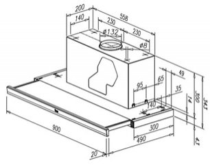 Вытяжка Teka CNL1-9000 STAINLESS STEEL HP фото 2 в Новосибирске